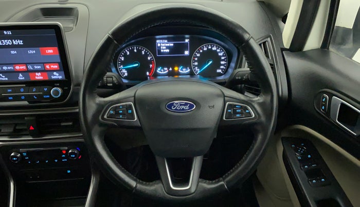 2019 Ford Ecosport TITANIUM + 1.5L PETROL, Petrol, Manual, 46,770 km, Steering Wheel Close Up