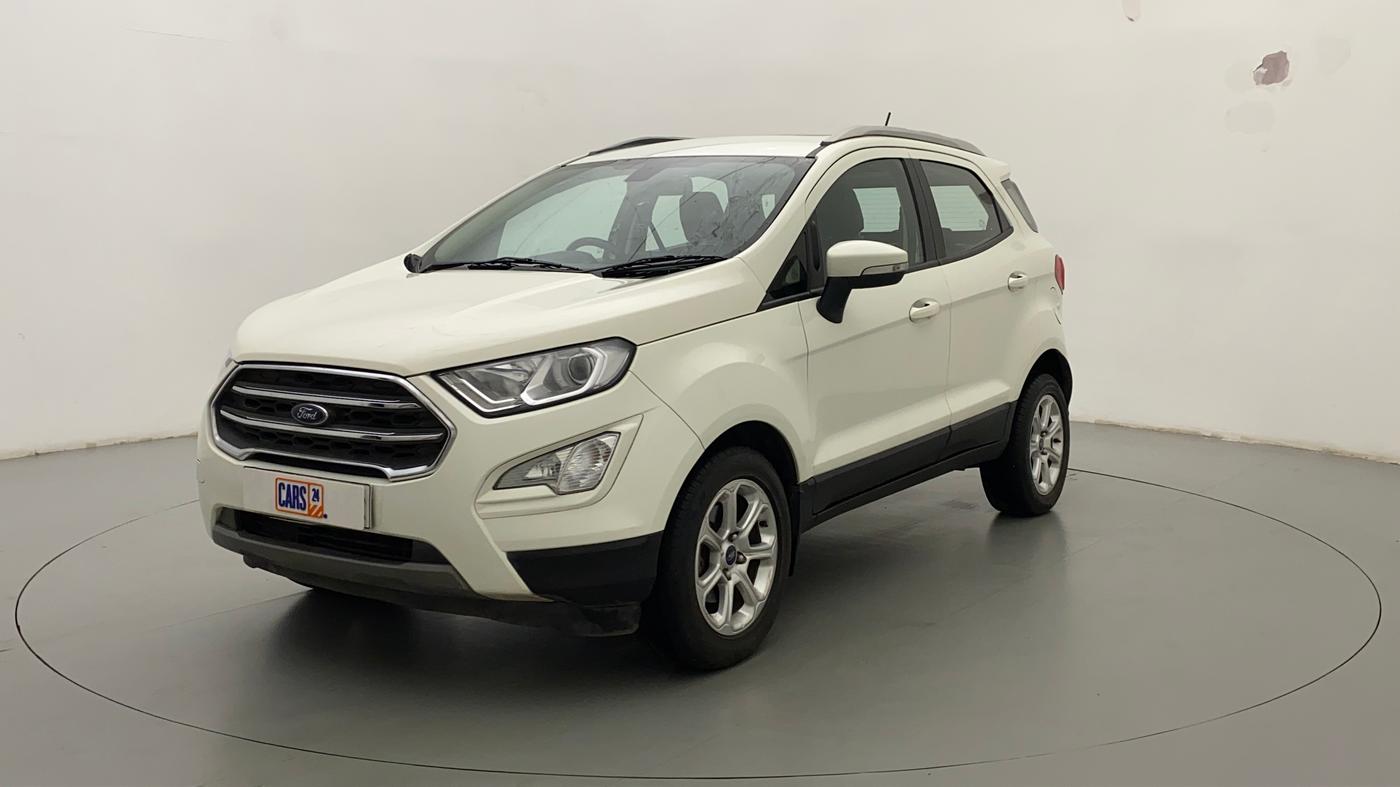 2019 Ford Ecosport TITANIUM + 1.5L PETROL, Petrol, Manual, 46,770 km, Left Front Diagonal
