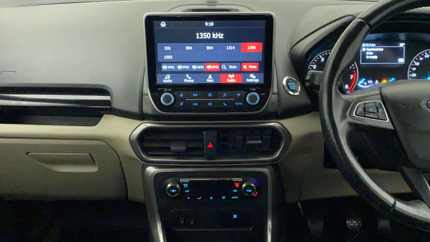 2019 Ford Ecosport TITANIUM + 1.5L PETROL, Petrol, Manual, 46,770 km, Air Conditioner