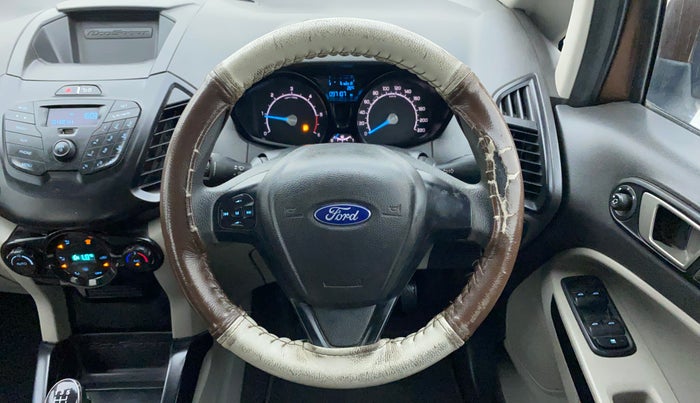 2017 Ford Ecosport TREND+ 1.5L DIESEL, Diesel, Manual, 97,106 km, Steering Wheel Close Up