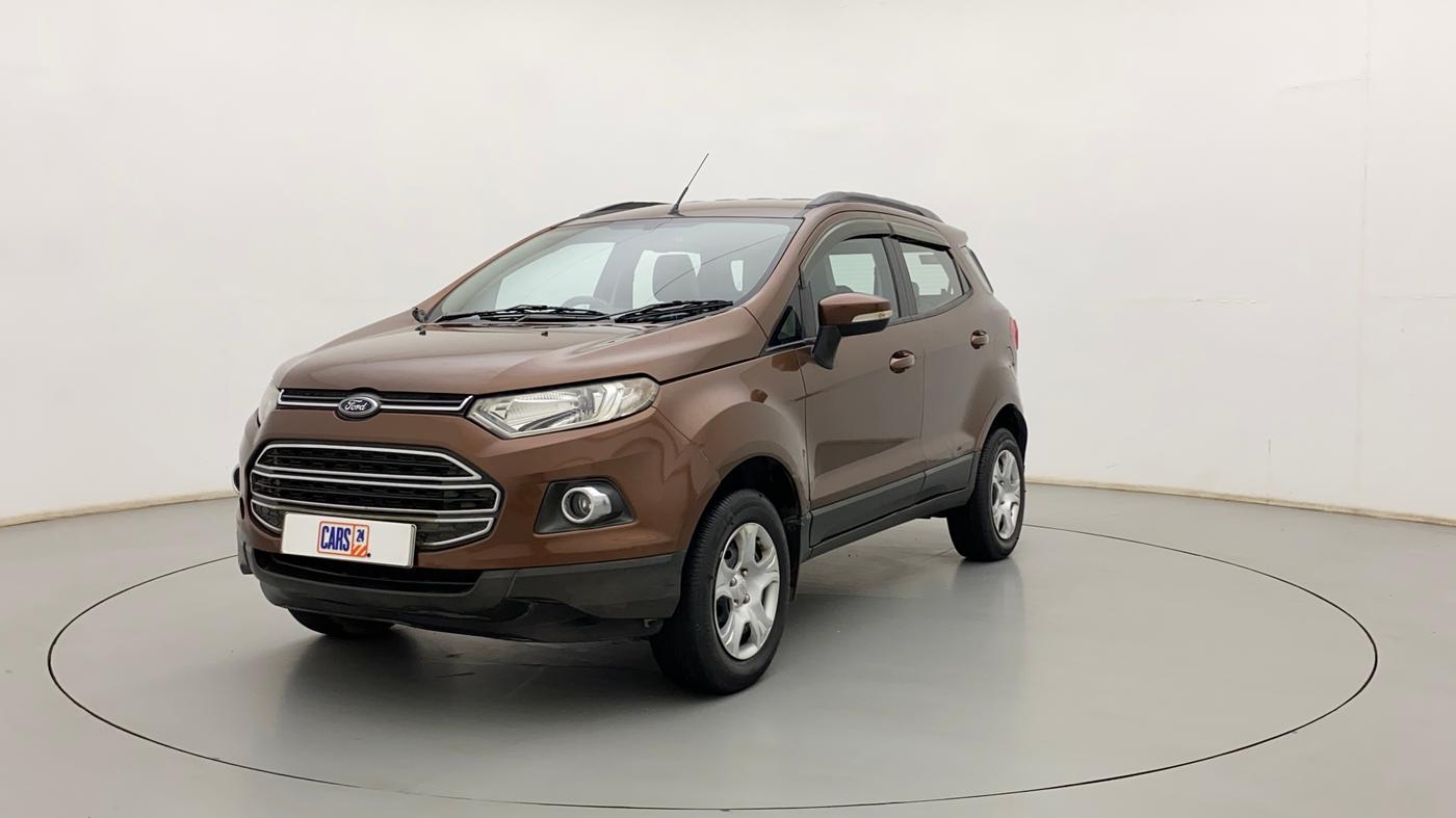 2017 Ford Ecosport TREND+ 1.5L DIESEL, Diesel, Manual, 97,106 km, Left Front Diagonal