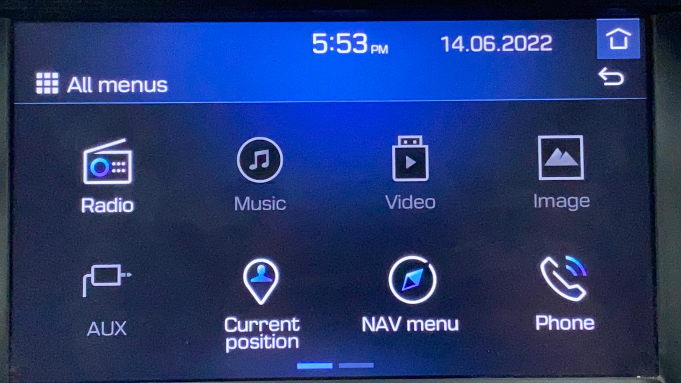 2018 Hyundai Tucson 2WD AT GL DIESEL, Diesel, Automatic, 51,520 km, Touchscreen Infotainment System