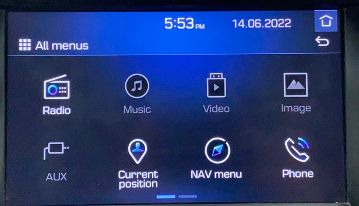 2018 Hyundai Tucson 2WD AT GL DIESEL, Diesel, Automatic, 51,520 km, Touchscreen Infotainment System