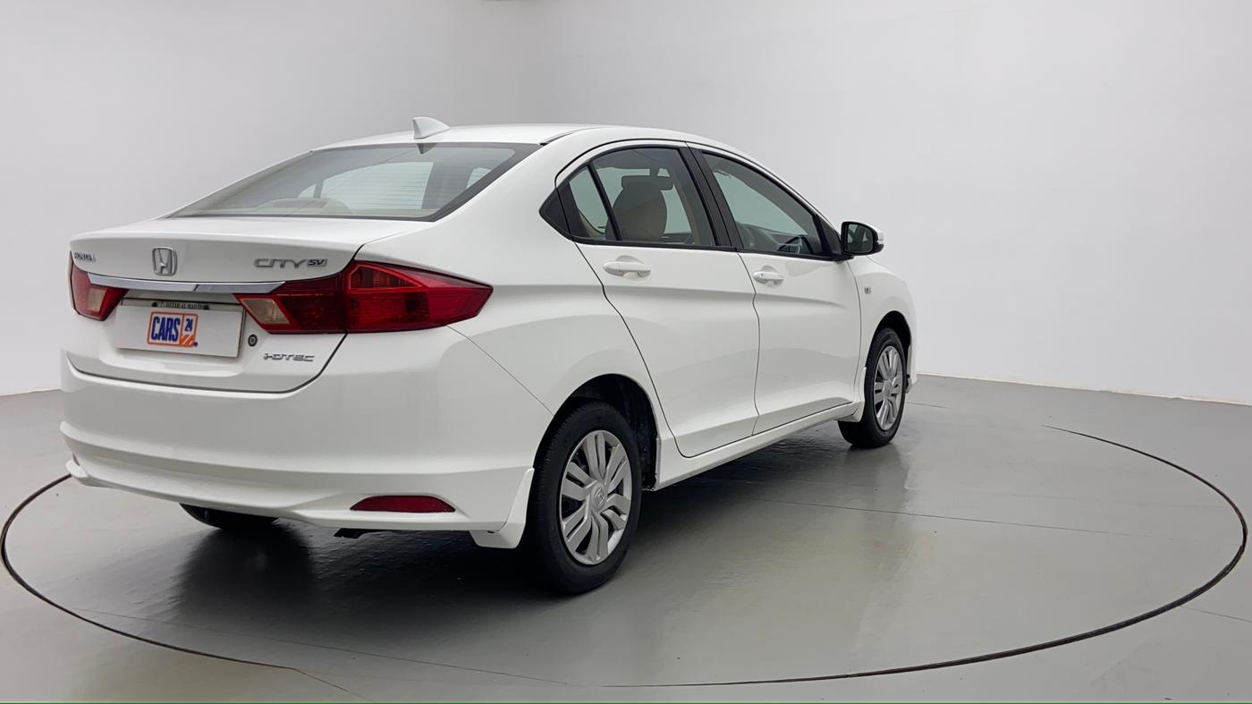 2014 Honda City SV MT DIESEL, Diesel, Manual, 37,909 km, Right Back Diagonal (45- Degree) View