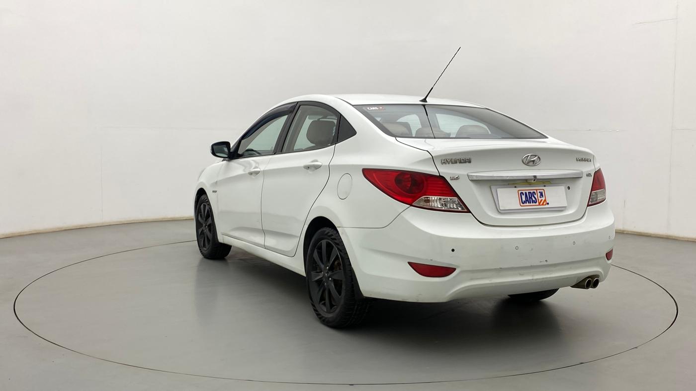 2011 Hyundai Verna FLUIDIC 1.6 VTVT SX, Petrol, Manual, 1,09,015 km, Left Back Diagonal