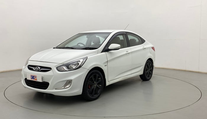 2011 Hyundai Verna FLUIDIC 1.6 VTVT SX, Petrol, Manual, 1,09,015 km, Left Front Diagonal