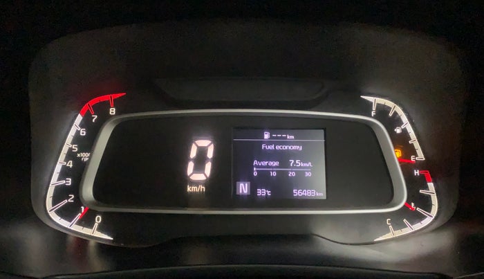 2020 KIA SONET HTK PLUS 1.2, Petrol, Manual, 56,477 km, Odometer Image