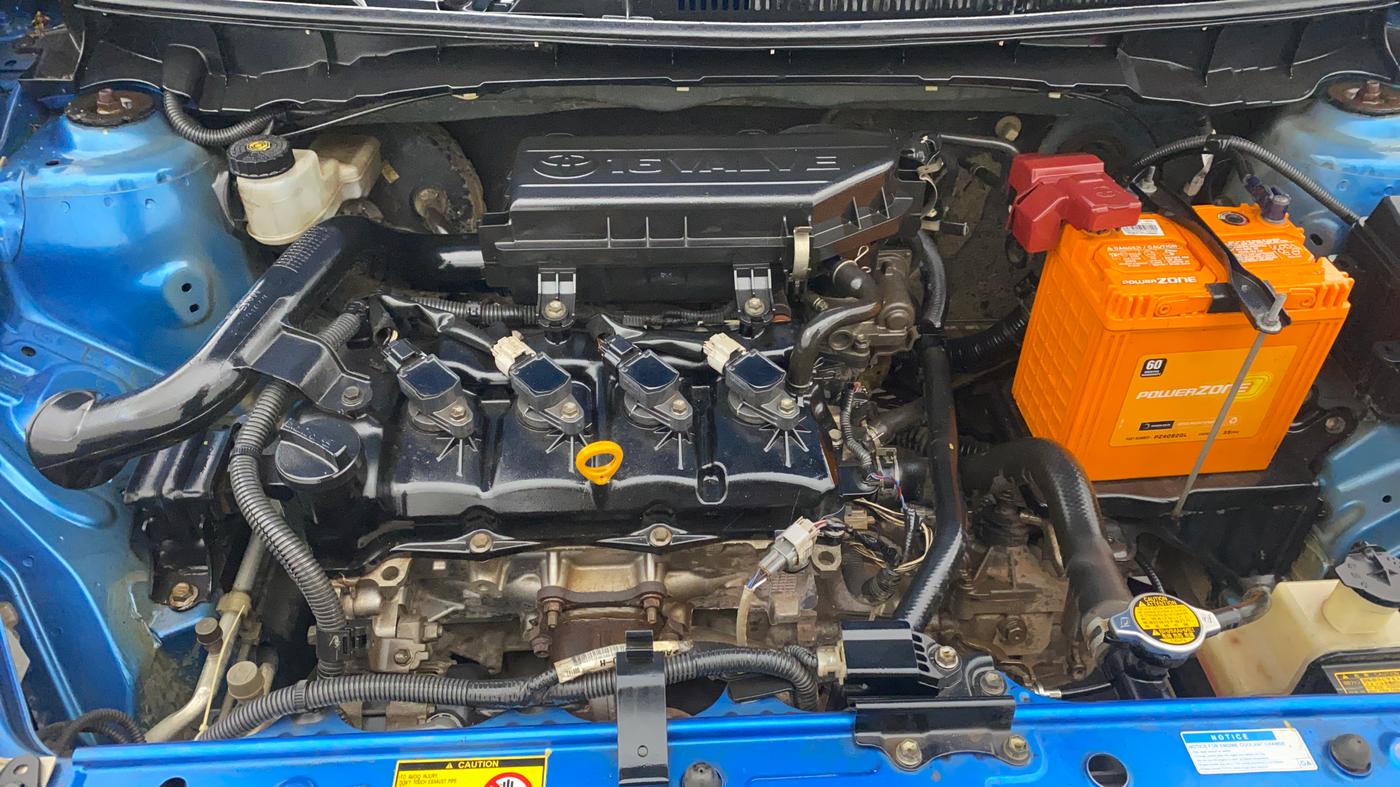 2015 Toyota Etios Liva V, Petrol, Manual, 77,618 km, Engine View