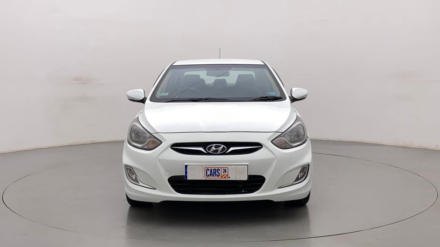 2012 Hyundai Verna FLUIDIC 1.6 CRDI SX, Diesel, Manual, 99,867 km, Front