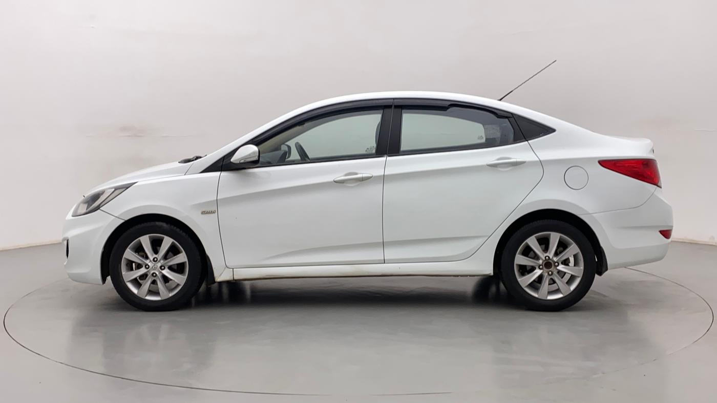 2012 Hyundai Verna FLUIDIC 1.6 CRDI SX, Diesel, Manual, 99,867 km, Left Side