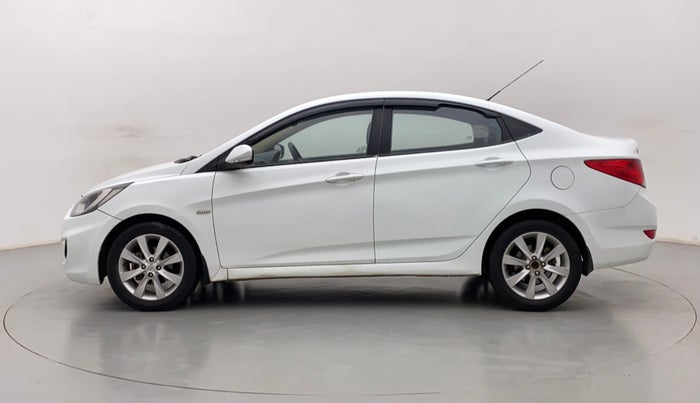 2012 Hyundai Verna FLUIDIC 1.6 CRDI SX, Diesel, Manual, 99,867 km, Left Side