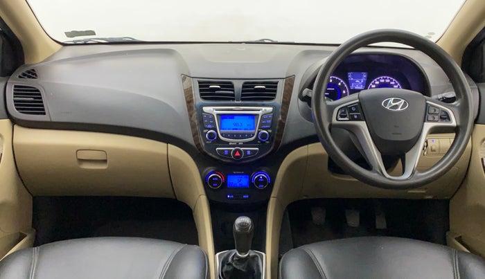 2012 Hyundai Verna FLUIDIC 1.6 CRDI SX, Diesel, Manual, 99,867 km, Dashboard