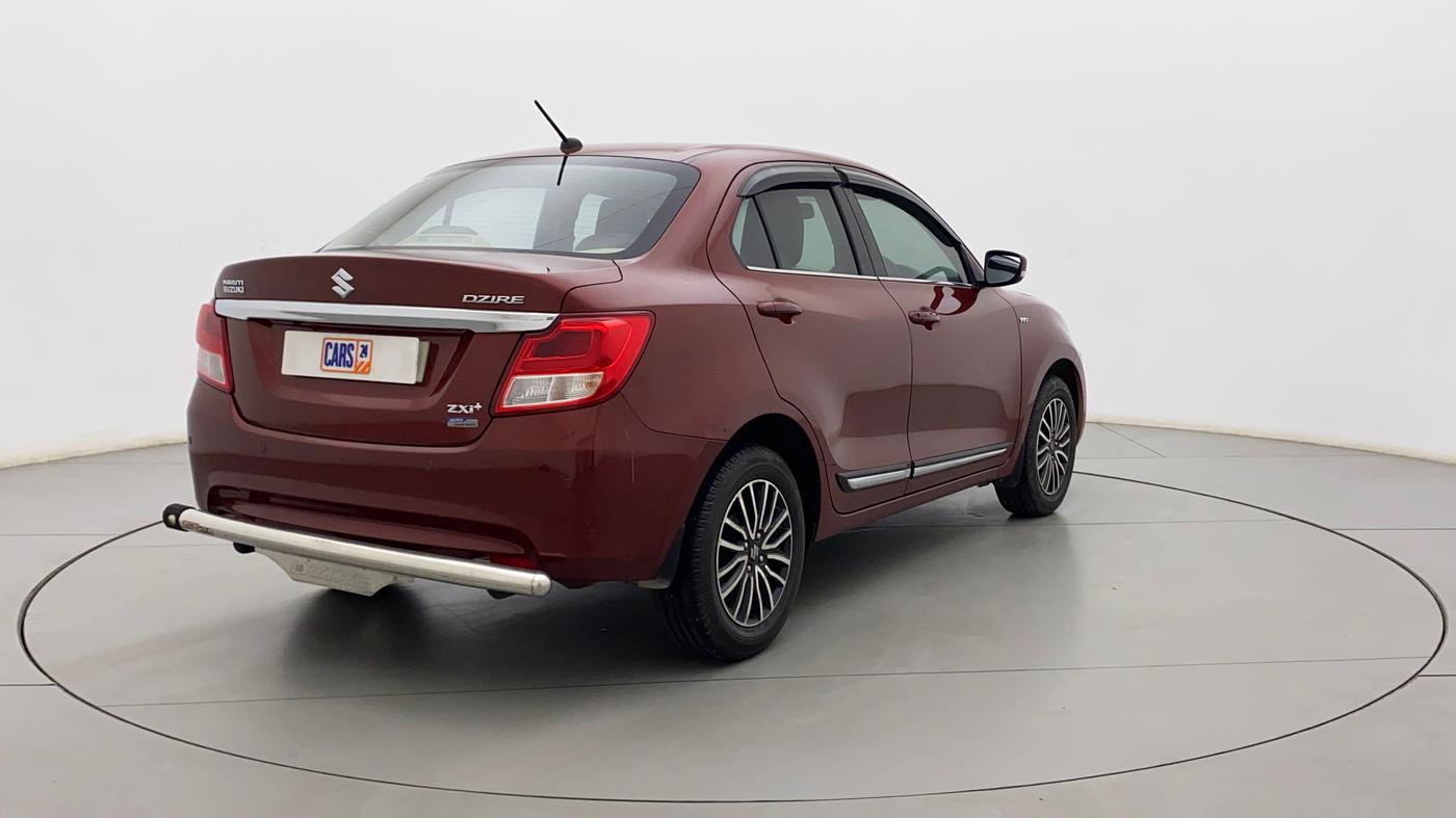 2018 Maruti Dzire ZXI PLUS AMT, Petrol, Automatic, 24,902 km, Right Back Diagonal