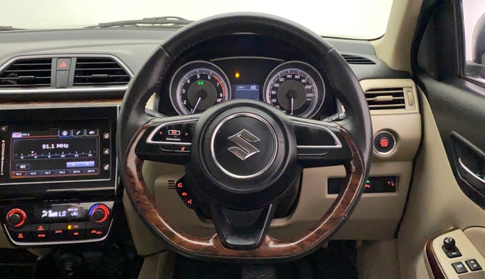 2018 Maruti Dzire ZXI PLUS AMT, Petrol, Automatic, 24,902 km, Steering Wheel Close Up