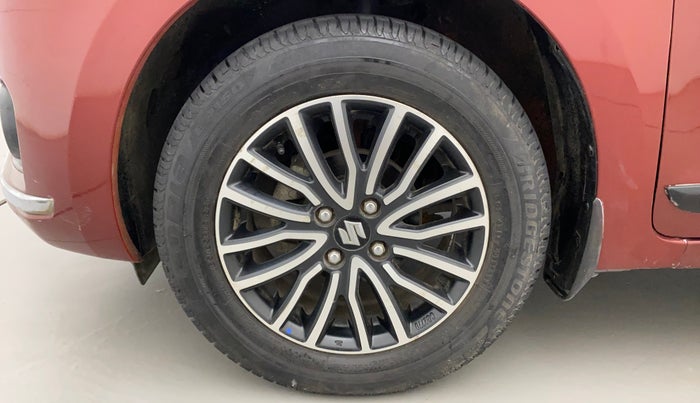 2018 Maruti Dzire ZXI PLUS AMT, Petrol, Automatic, 24,902 km, Left Front Wheel