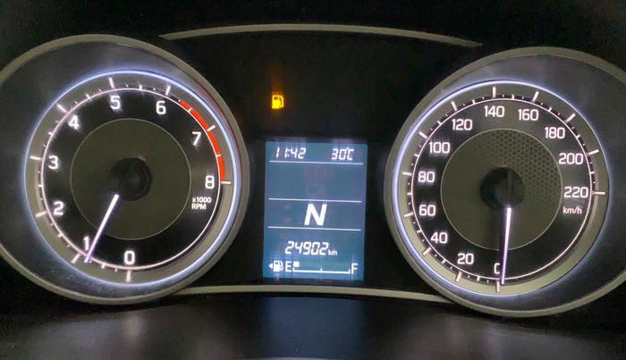 2018 Maruti Dzire ZXI PLUS AMT, Petrol, Automatic, 24,902 km, Odometer Image