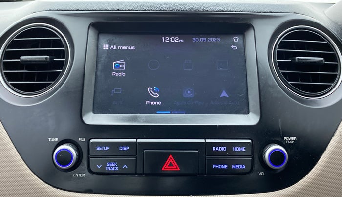 2018 Hyundai Grand i10 SPORTZ (O) 1.2 KAPPA VTVT, Petrol, Manual, 44,675 km, Apple CarPlay and Android Auto