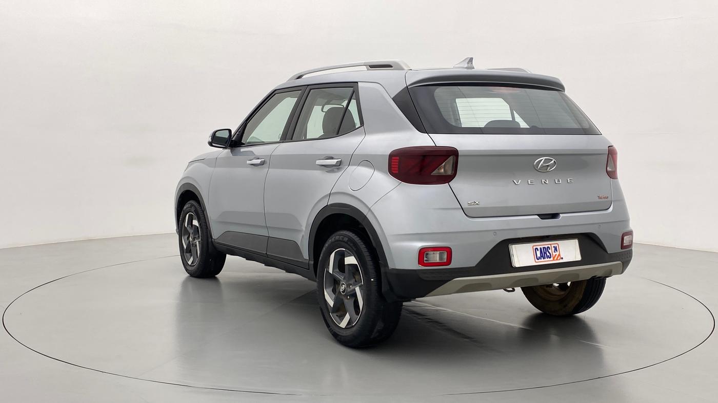 2019 Hyundai VENUE 1.0 TURBO GDI SX+ AT, Petrol, Automatic, 21,651 km, Left Back Diagonal