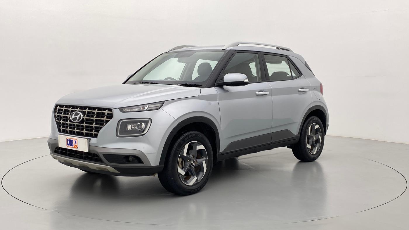 2019 Hyundai VENUE 1.0 TURBO GDI SX+ AT, Petrol, Automatic, 21,651 km, Left Front Diagonal