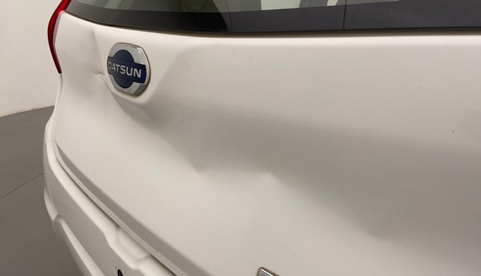 2016 Datsun Redi Go T (O), Petrol, Manual, 56,097 km, Dicky (Boot door) - Slightly dented
