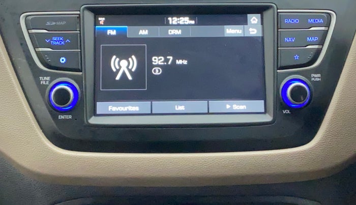 2019 Hyundai Elite i20 SPORTZ PLUS  1.2 CVT, Petrol, Automatic, 87,719 km, Infotainment System