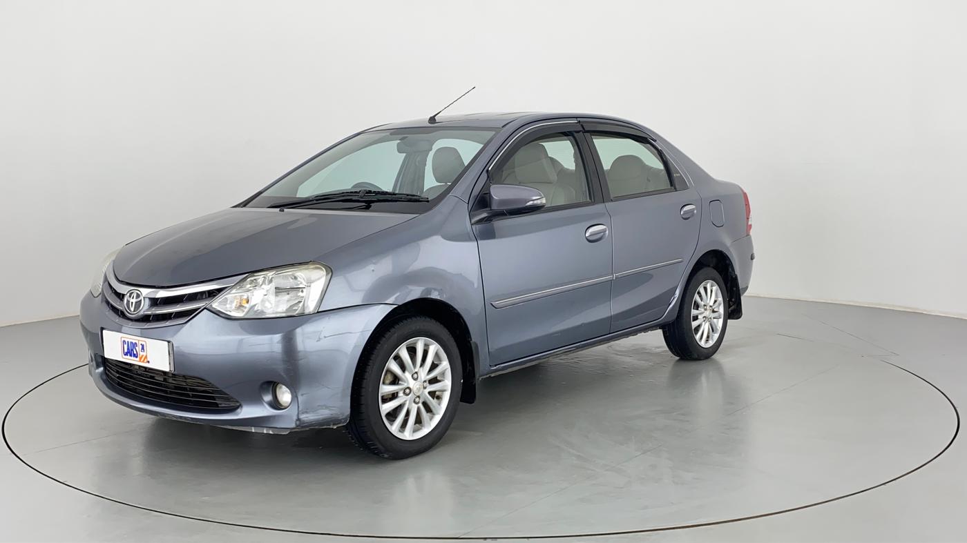 2013 Toyota Etios V SP, Petrol, Manual, 36,336 km, Left Front Diagonal