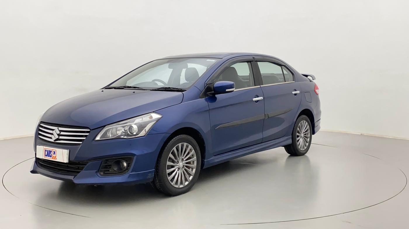 2017 Maruti Ciaz S 1.3 SHVS, Diesel, Manual, 31,634 km, Left Front Diagonal