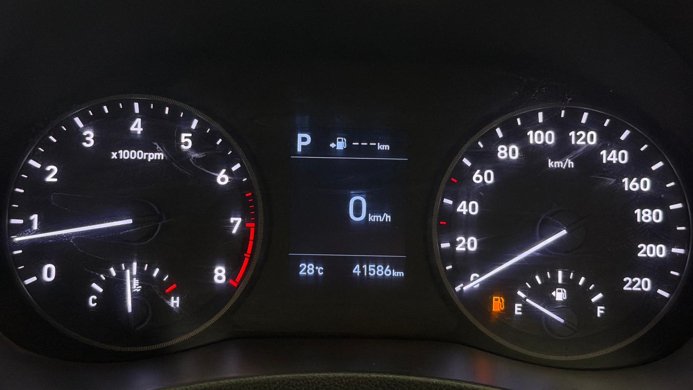 2018 Hyundai Verna 1.6 VTVT SX (O) AT, Petrol, Automatic, 41,532 km, Odometer Image