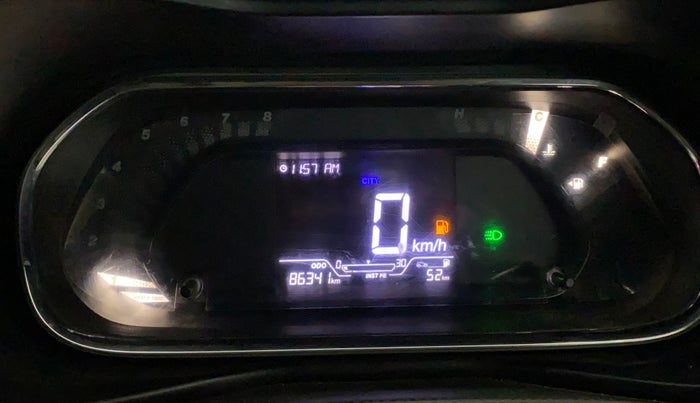 2021 Tata NEXON XZ PETROL, Petrol, Manual, 86,332 km, Odometer Image