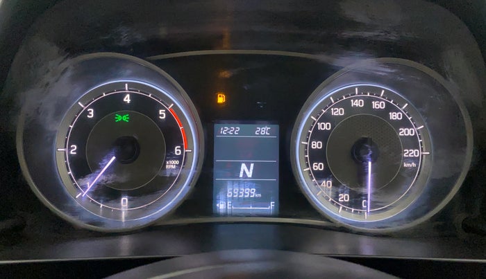 2017 Maruti Dzire ZDI AMT, Diesel, Automatic, 69,704 km, Odometer Image