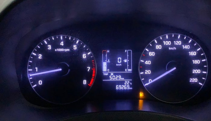 2016 Hyundai Creta S 1.6 PETROL, Petrol, Manual, 69,302 km, Odometer Image