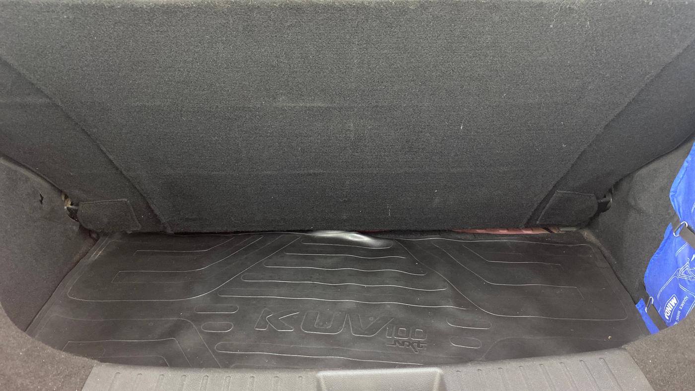 2018 Mahindra KUV 100 NXT K4+ P 6 STR, Petrol, Manual, 27,991 km, Boot Inside