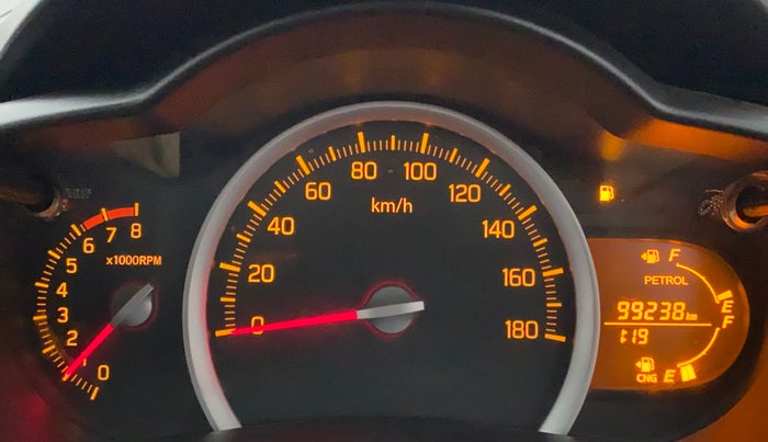 2018 Maruti Celerio VXI CNG, CNG, Manual, 99,211 km, Odometer Image