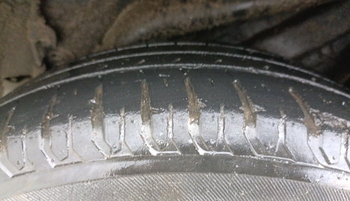 2022 Hyundai Verna SX (O) 1.0 TURBO DCT, Petrol, Automatic, 41,686 km, Left Rear Tyre Tread