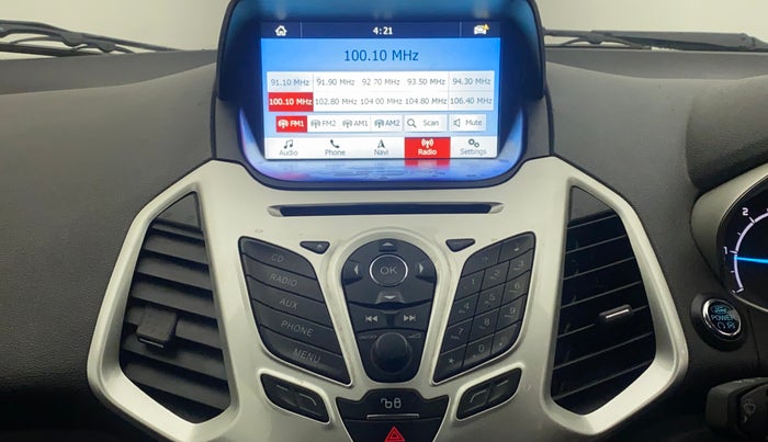 2017 Ford Ecosport TITANIUM+ 1.5L DIESEL, Diesel, Manual, 79,659 km, Infotainment System