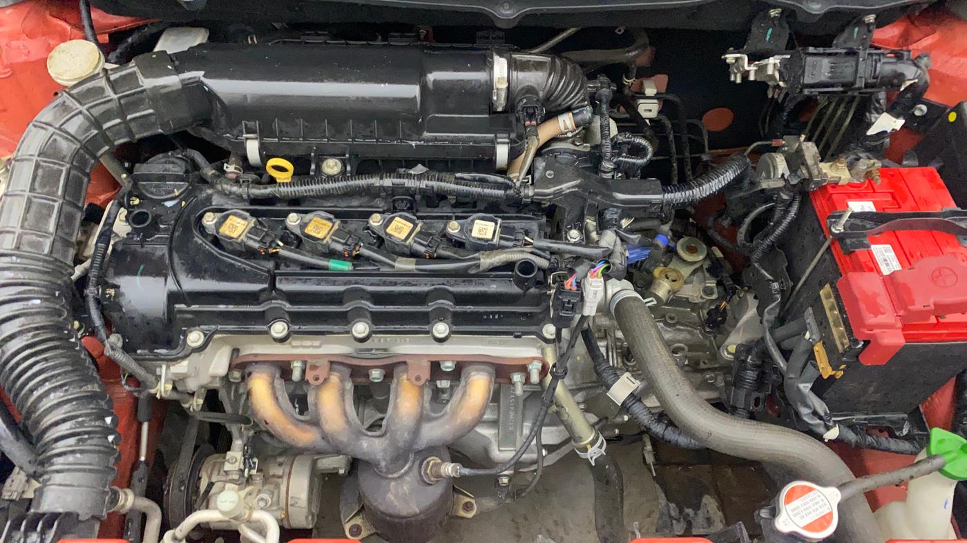 2021 Toyota Glanza V, Petrol, Manual, 45,673 km, Engine View