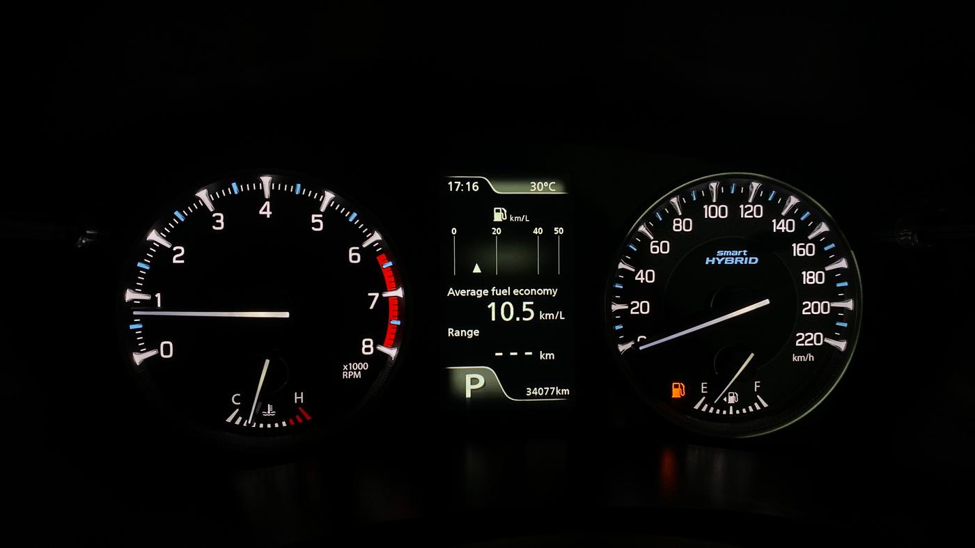 2023 Maruti FRONX ZETA 1.0L TURBO 6 AT, Petrol, Automatic, 34,068 km, Odometer Image
