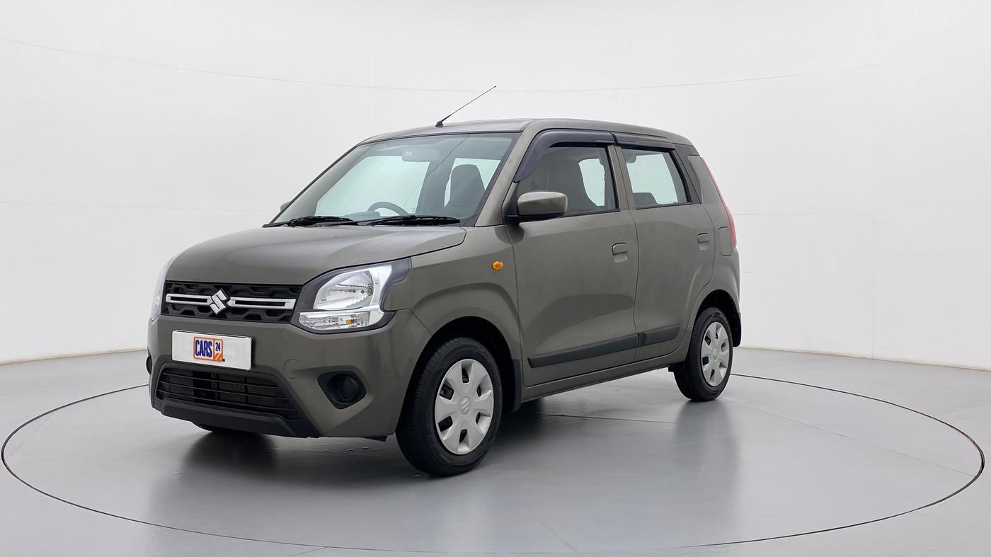 2020 Maruti New Wagon-R VXI 1.0, Petrol, Manual, 6,648 km, Left Front Diagonal