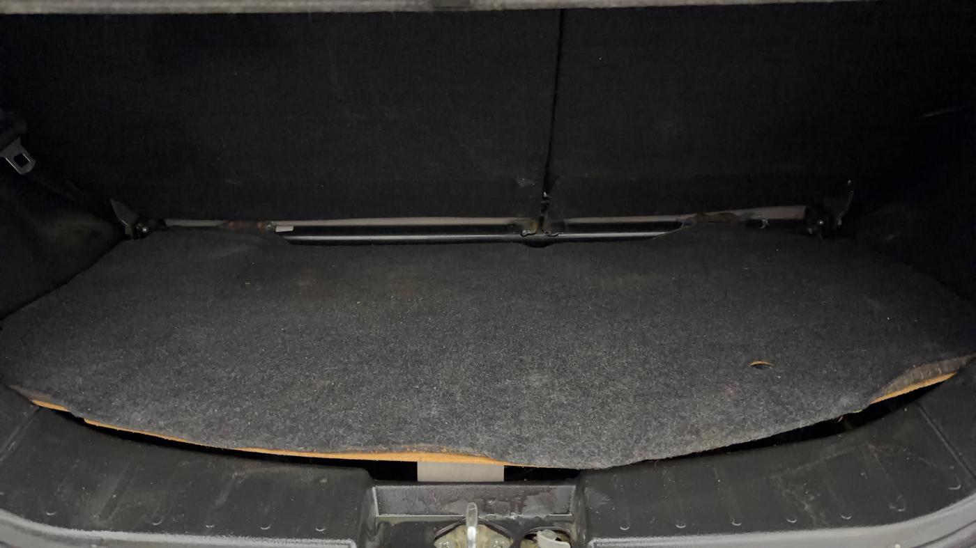 2015 Maruti Wagon R 1.0 VXI, Petrol, Manual, 11,326 km, Boot Inside