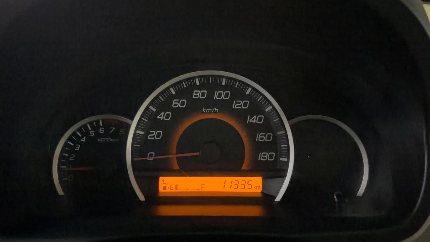 2015 Maruti Wagon R 1.0 VXI, Petrol, Manual, 11,326 km, Odometer Image
