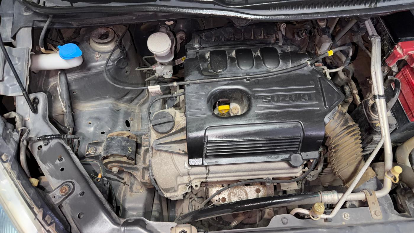 2015 Maruti Wagon R 1.0 VXI, Petrol, Manual, 11,326 km, Engine View - Right