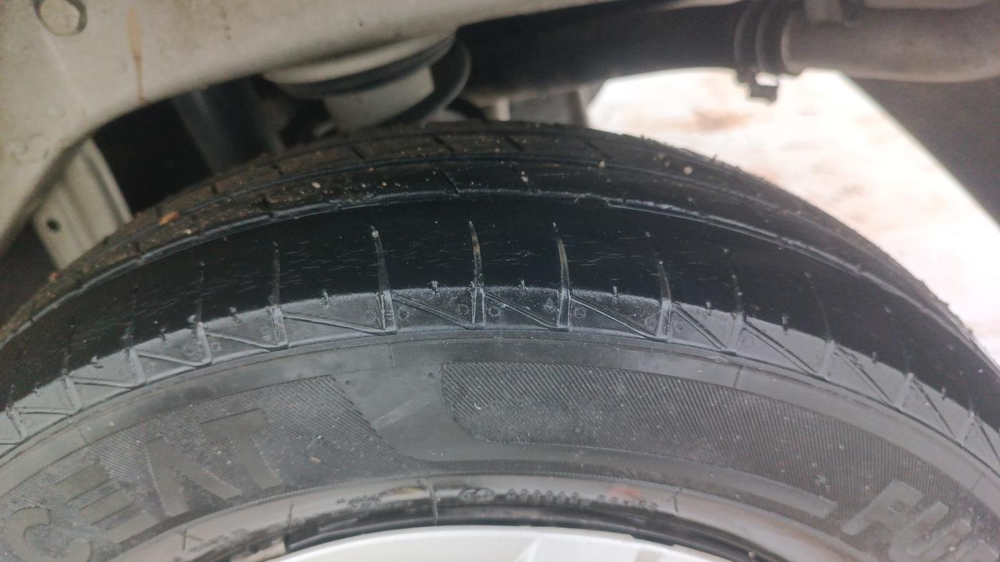2020 Maruti Alto VXI PLUS, Petrol, Manual, 14,065 km, Left Rear Tyre Tread