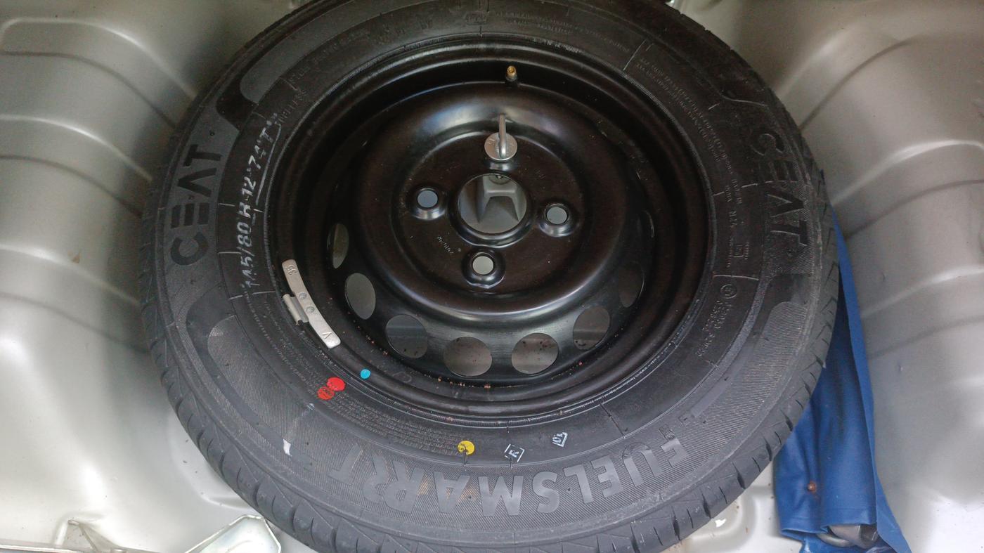 2020 Maruti Alto VXI PLUS, Petrol, Manual, 14,065 km, Spare Tyre