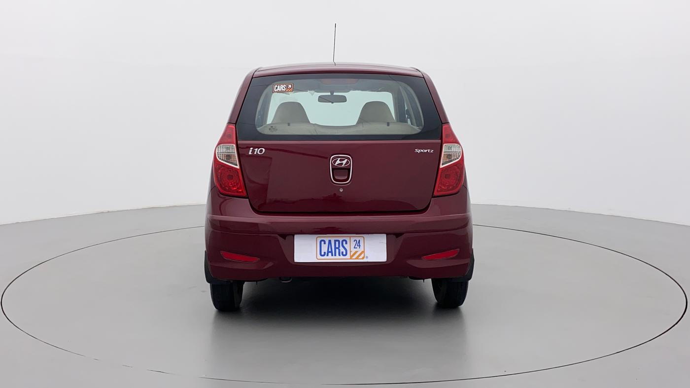 2014 Hyundai i10 SPORTZ 1.1, Petrol, Manual, 37,958 km, Back/Rear