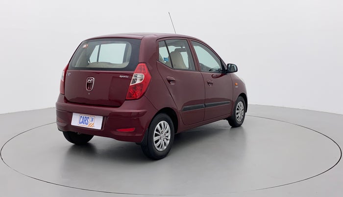 2014 Hyundai i10 SPORTZ 1.1, Petrol, Manual, 37,958 km, Right Back Diagonal