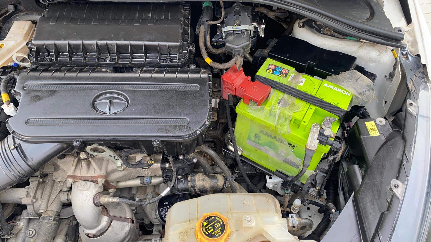 2023 Tata Tiago XTA PETROL, Petrol, Automatic, 14,361 km, Engine View - Left