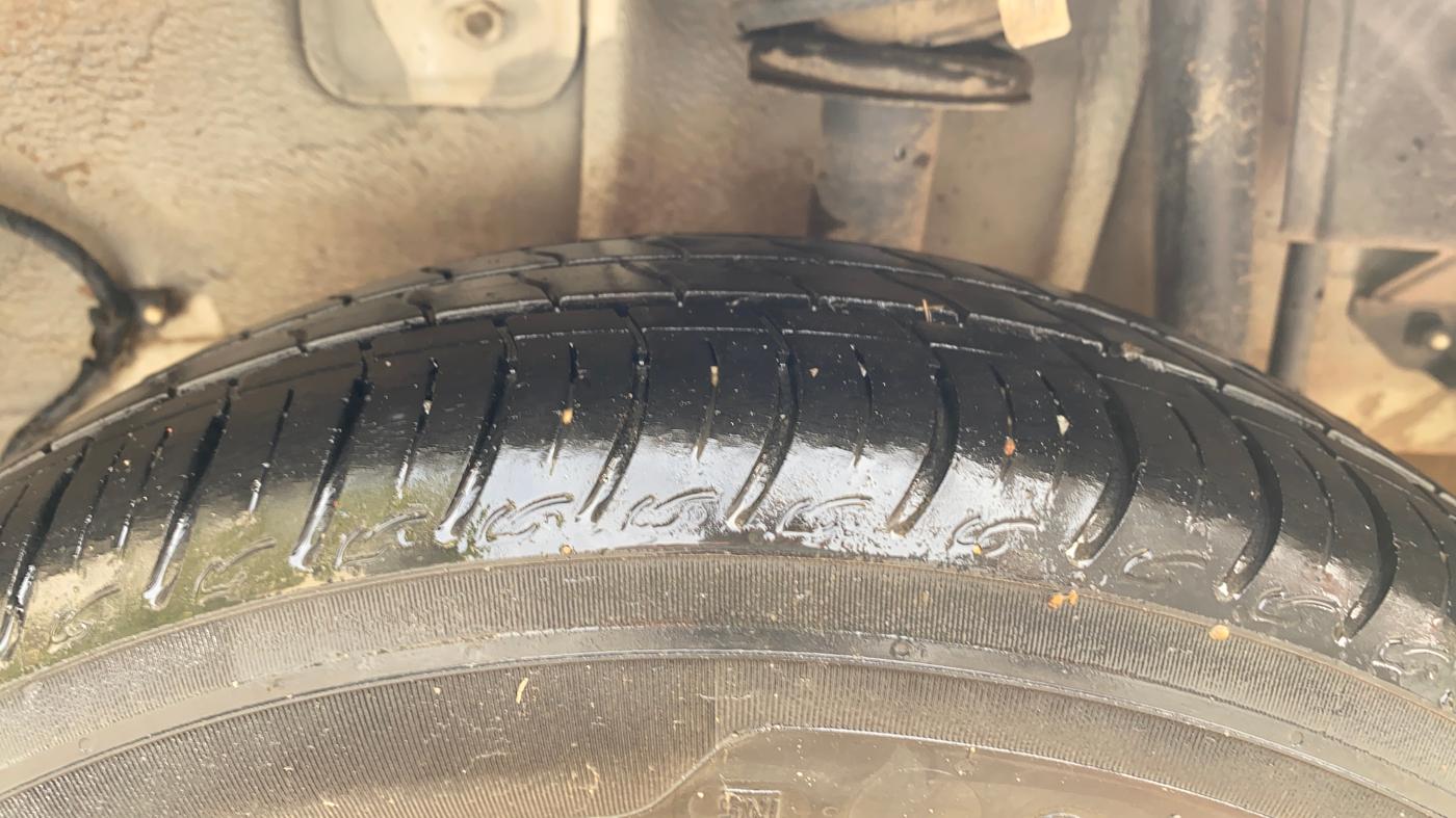 2023 Tata Tiago XTA PETROL, Petrol, Automatic, 14,361 km, Left Rear Tyre Tread
