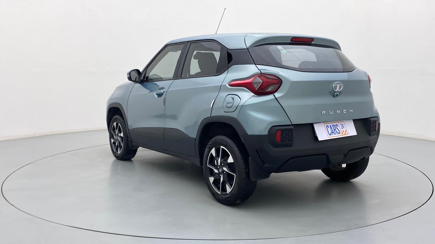 2021 Tata PUNCH ACCOMPLISHED DAZZLE PACK MT, Petrol, Manual, 11,070 km, Left Back Diagonal