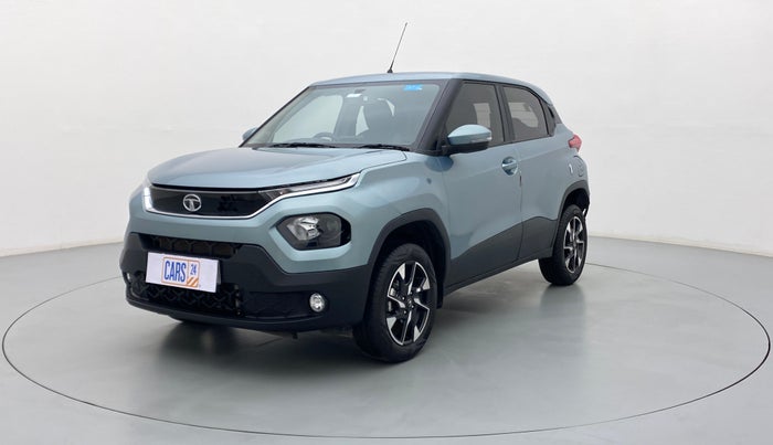 2021 Tata PUNCH ACCOMPLISHED DAZZLE PACK MT, Petrol, Manual, 11,070 km, Left Front Diagonal