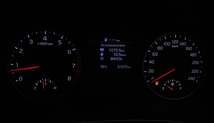 2022 KIA SELTOS HTK PLUS 1.5, Petrol, Manual, 31,070 km, Odometer Image